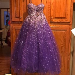 Sequin Prom Ballgown